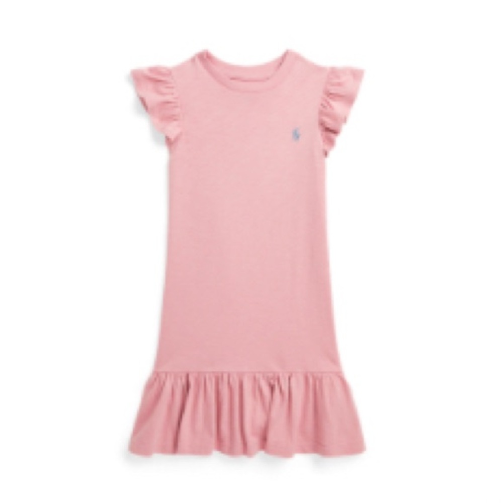 Ralph Lauren Soft Pink Ruffle Dress